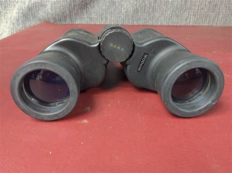 Tasco 8 X 40 Wide Angle Rubber Armored Binoculars With Carry Case And