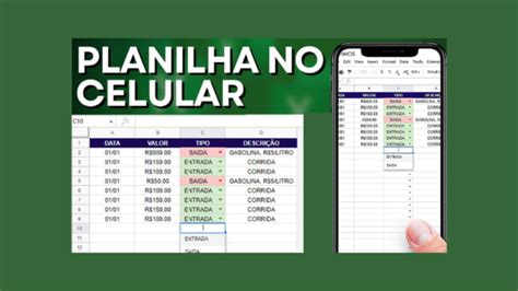 Controle De Gastos O Aplicativo Planilhas Google Do Celular