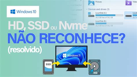 Hd Ou Ssd N O Reconhece No Windows Ou Facil Formate Seu Hd Pelo