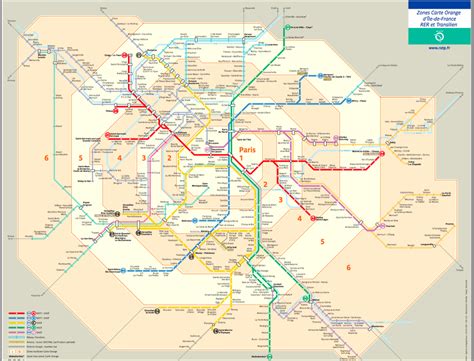 Images and Places, Pictures and Info: paris metro map zones