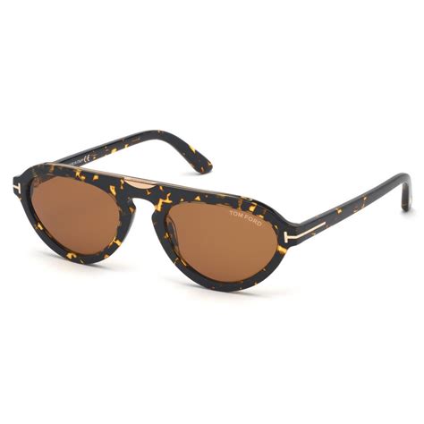 Tom Ford Ft 0737 56e Havana Sunglasses Man