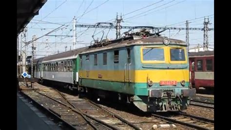 Czech Republic Olomouc Cd Vintage Class 141 Electric Locos On Local