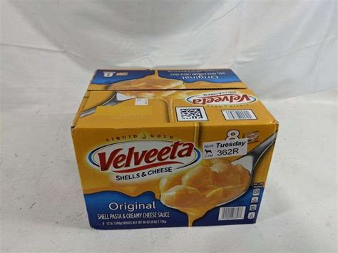 Velveeta Shells And Cheese Original Shell Pasta And Cheese Sauce Meal 8