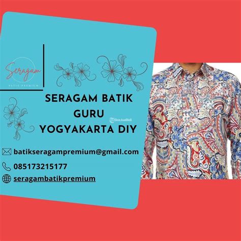 Seragam Batik Guru Yogyakarta Diy Motif Wedhung Di Yogyakarta Tribun