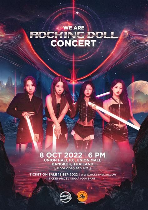 Rocking Dolls We Are Rocking Doll Thailand Concert Ticket Details