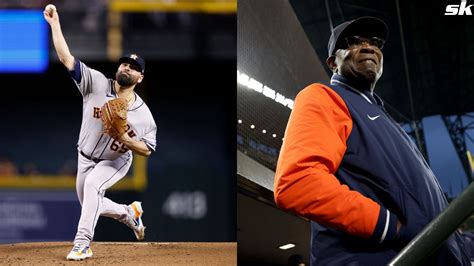 Dusty Baker impressed by José Urquidy s determination during Astros