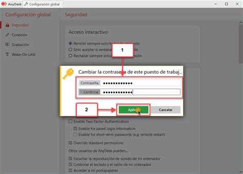 Como Activar la Conexión de Manera Permanente con AnyDesk