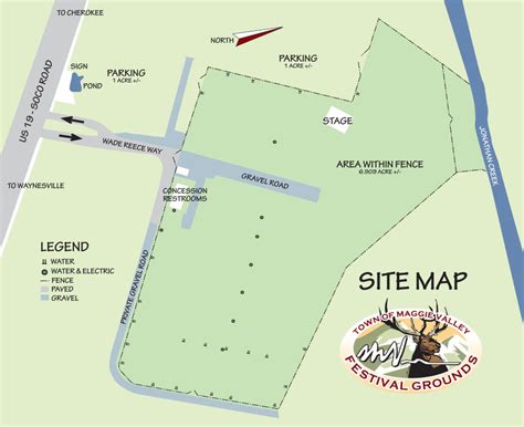 Festival Grounds Map - Maggie Valley Festival Grounds