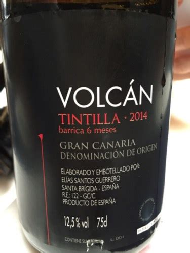 Bodegas Volc N Gran Canaria Volcan Tintilla Barrica Meses Vivino Us