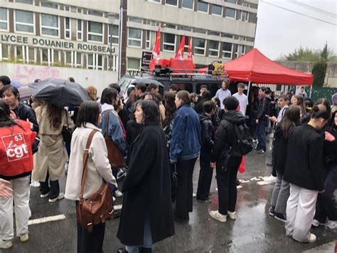 Réforme Des Retraites À Laval Le Blocus Au Lycée Douanier Rousseau