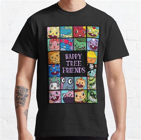 Happy Tree Friends Classic T Shirt By Huckleberryarts Happy Tree