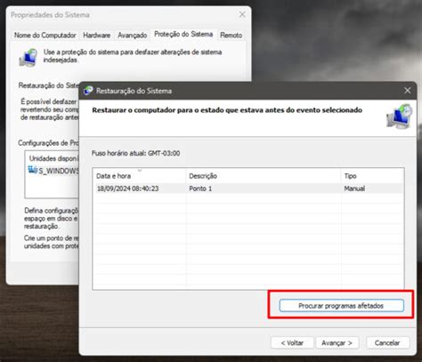 Como criar e usar Pontos de Restauração no Windows