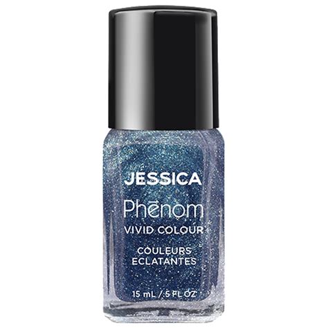 Jessica Phenom High Shine Vegan Nail Polish Blue Nauticals 14ml