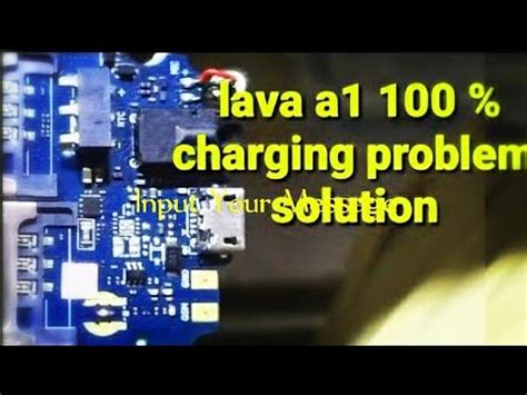 How To LAVA A1 Charging Solution Lava A1 Charging IC Jumper Lava