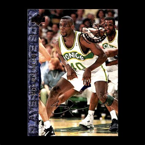 Shawn Kemp 1994 95 Upper Deck Seattle Supersonics 25 R316g 21 Ebay