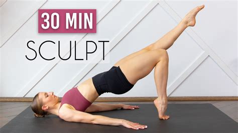 30 MIN FULL BODY DANCER SCULPT No Equipment Toning Lengthening