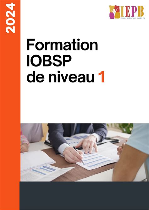 Formation Iobsp De Niveau Iepb Ceanter