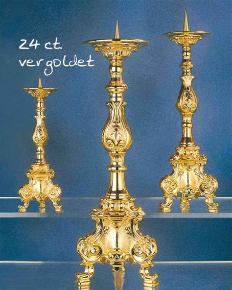 Standleuchter Barock 40 Cm Hoch Kirchenbedarf