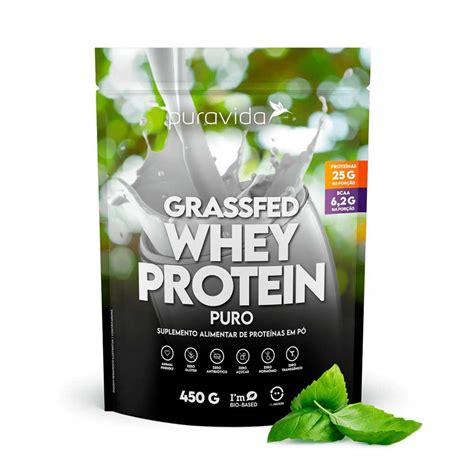 Whey Protein Grassfed Natural G Pura Vida Submarino