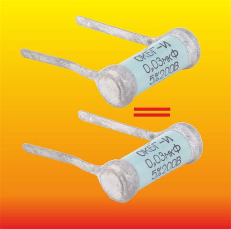 Uf Nf V Matched Russian Paper In Oil Pio Audio Capacitors Okbg