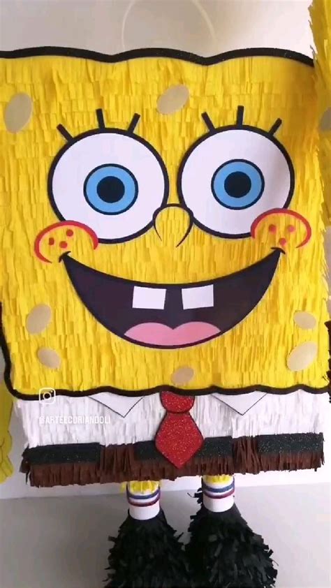 Piñata Bob esponja sponge Bob piñata Bob esponja