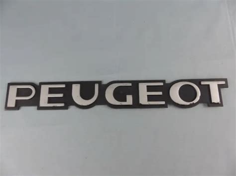 Peugeot Grand Insigne Embl Me Logo Sigle Monogramme Hayon Coffre En