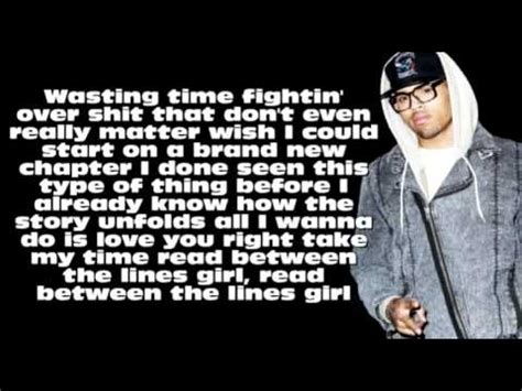 Chris Brown Ft Kevin Mccall Between The Line W Lyrics Youtube