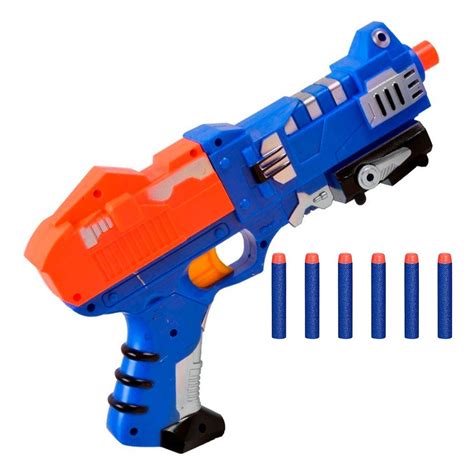 Pistola Arma tipo Nerf Lança Dardos Well kids Maior Loja de