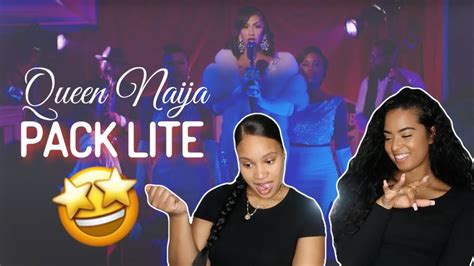 Queen Naija Pack Lite Official Video REACTION REVIEW YouTube