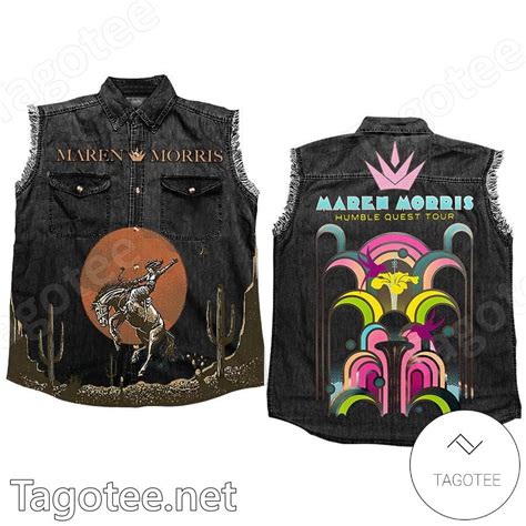 Maren Morris Humble Quest Tour Denim Jean Vest - Tagotee