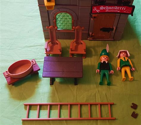 Playmobil Klicky Historische Schneiderei Fachwerkhaus Ebay