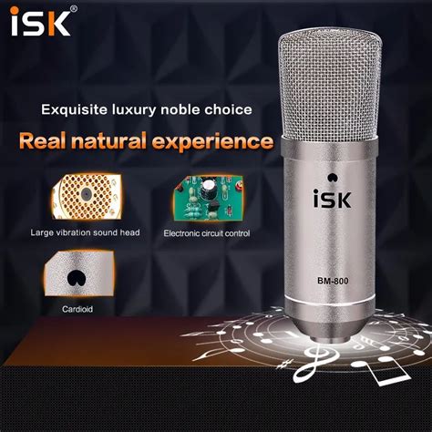 ISK BM-800 микрофон и Focusrite Scarlett Solo 2nd gen 2 Вход 2 Выход ...