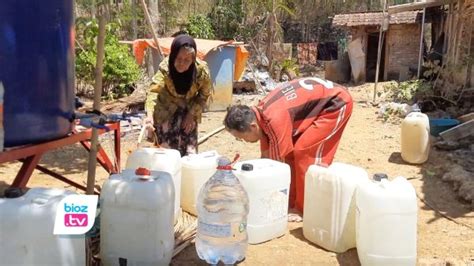 Sumber Air Mampet Droping Air Bersih Sasar Sejumlah Wilayah Kekeringan