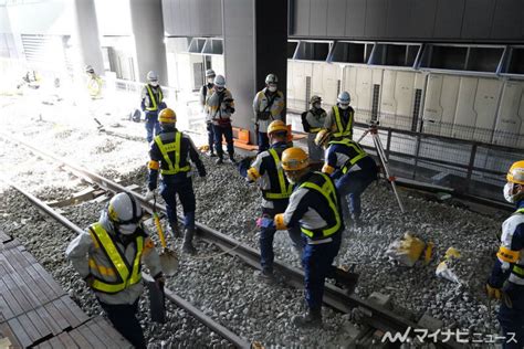 Jr東日本、渋谷駅の線路切換工事を公開 運休を伴う最後の工事に マイナビニュース