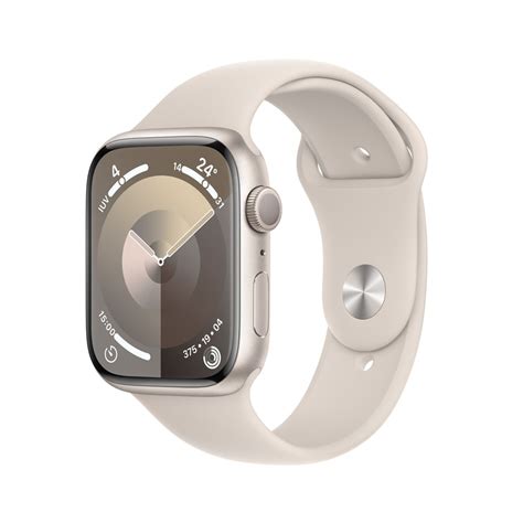 Ripley APPLE WATCH SERIES 9 GPS CAJA DE ALUMINIO BLANCO ESTRELLA 45