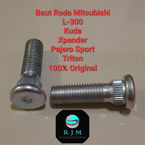 Jual Baut Roda Original Mitsubishi L Kuda Xpander Pajero Sport