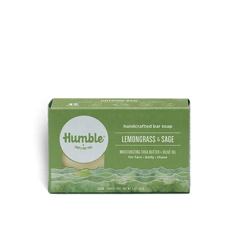 Humble Brands Bar Soap Lemongrass And Sage 4 Oz Vitacost