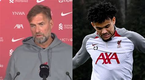 Golpe De Realidad Jürgen Klopp Le Puso Fecha Al Regreso De Luis Díaz