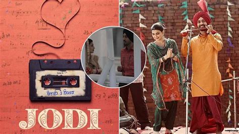 Diljit Dosanjh And Nimrat Khaira Dropped A Picture From Shoot All Set