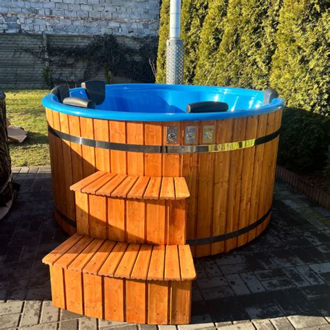 Woodyu Balia Ogrodowa Z Jacuzzi Cm Drewno Thermwood