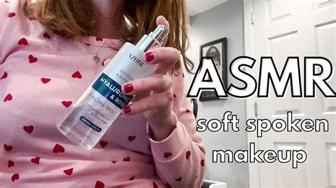 Doing Your Asmr Makeup Soft Spoken Mouth Sounds Youtube