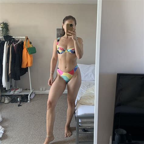 NASTY GAL Geometric Multi Colour Bikini Perfect Depop