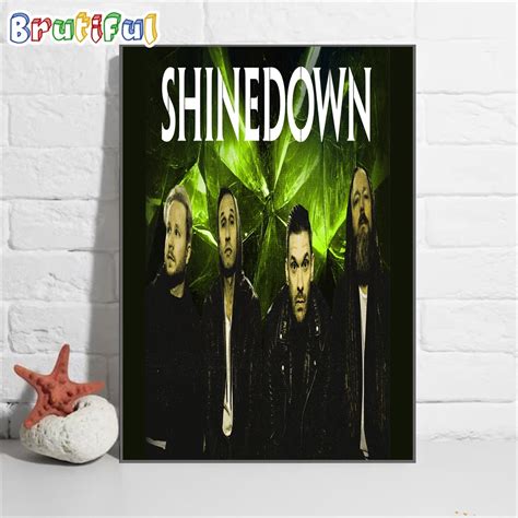 Shinedown World Tour 2024 Wall Art Poster Canvas