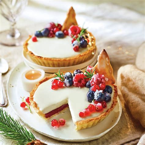 Tartaletas De Chocolate Blanco Y Mermelada De Ar Ndanos