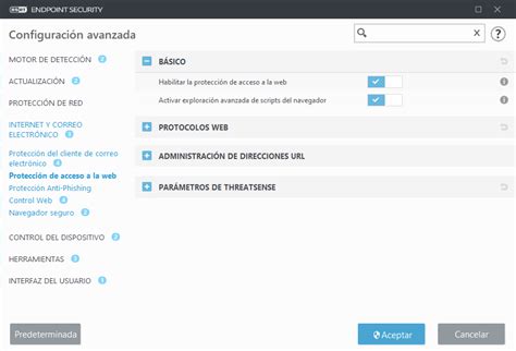 Protecci N Del Acceso A La Web Eset Endpoint Security Ayuda En