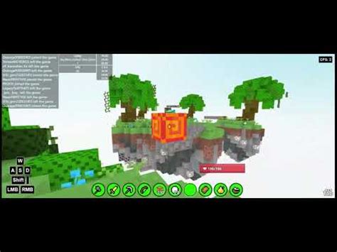 Playing The New Gamemode Skywars In Bloxd Io Youtube