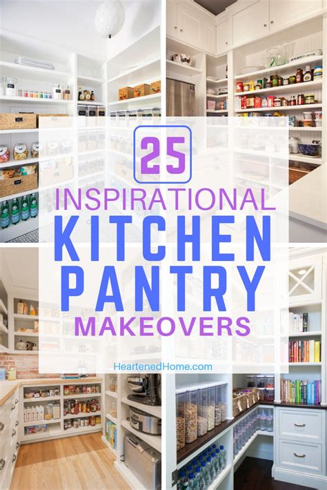 25 Well Organized Kitchen Pantry Makeovers And Ideas Kitchen Organization Pantry Pantry