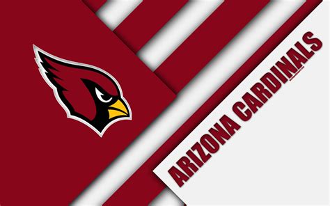 Download Arizona Cardinals Flag And Logo Wallpaper | Wallpapers.com