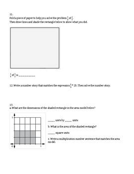 5th Grade Everyday Mathematics / EDM (4) / Math Unit 5 Test Review and Key
