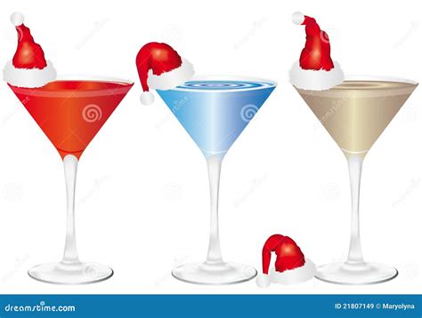 Christmas Drinks Royalty Free Stock Images - Image: 21807149